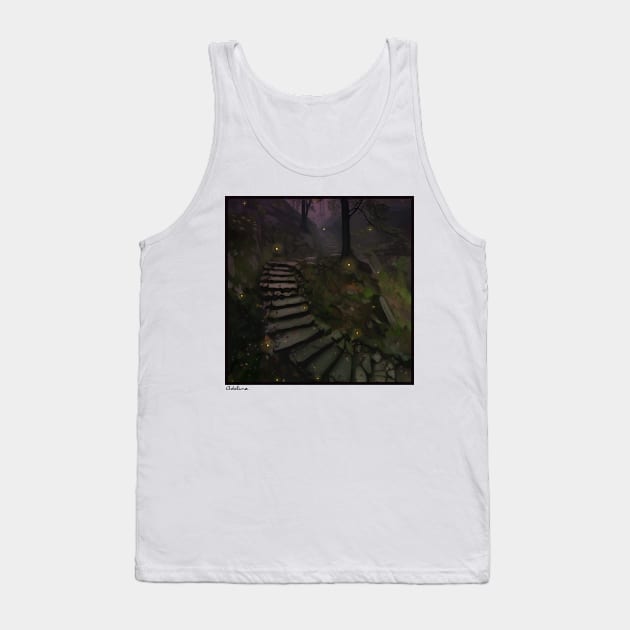 Steppy Bois - Ambience Tank Top by greenishsapphire